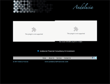 Tablet Screenshot of andaluciafinancial.com